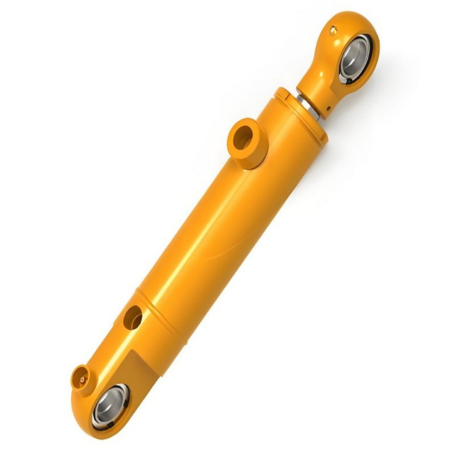Mataas na Pinakintab na Corrosion Resistant Excavator Hydraulic Cylinder Na May Reinforced Rod Structure Angkop Para sa Maputik At Mabatong Construction Working Environment
