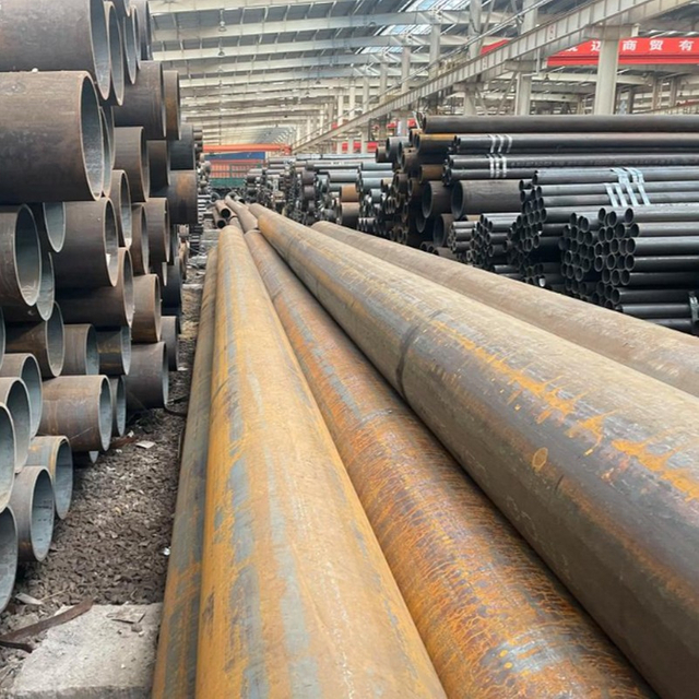 បំពង់គ្មានថ្នេរ E355B បំពង់បញ្ជូនគ្មានថ្នេរ ASTM A106M A333M ASME